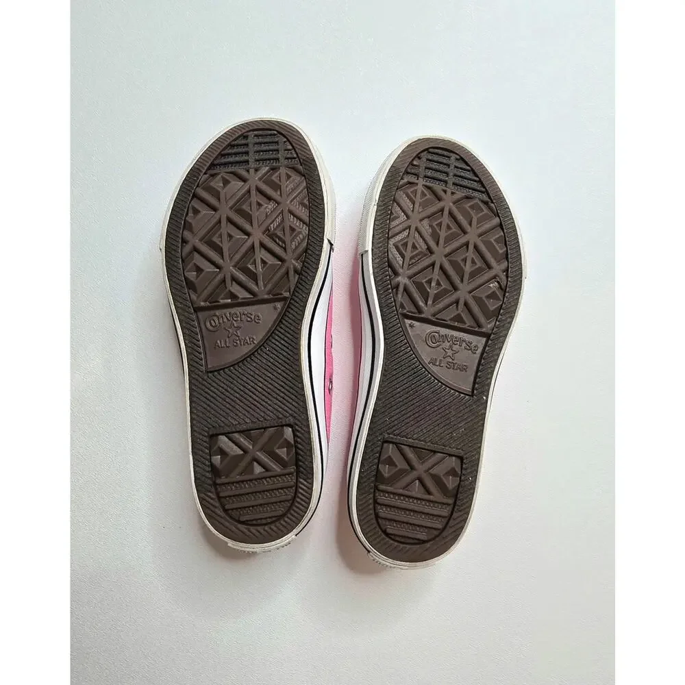 Converse Chuck Taylor All Star Low Top Pink Sneakers Womens Size 3 / Youth 1